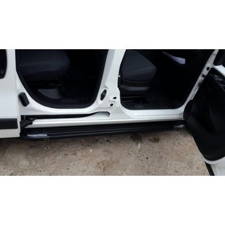 Sānu pakāpieni Mostu Black (2 gab., alumīnija profils) Peugeot Bipper 2008–2017 foto 4