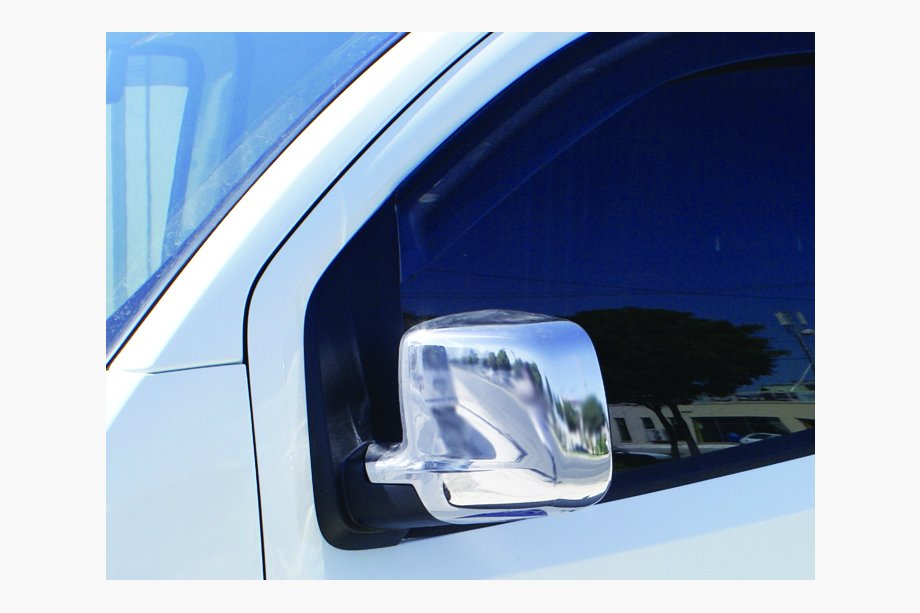 Fiat Fiorino/Qubo 2008–2024 Pilni hromēti spoguļu uzlikas (2 gab.) OmsaLine – itāļu nerūsējošais tērauds Foto 7