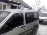 Ford Connect 2002–2006 Hromēti jumta reliņi foto 3