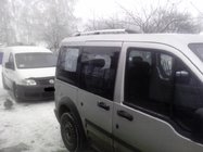 Ford Connect 2002–2006 Hromēti jumta reliņi foto 4