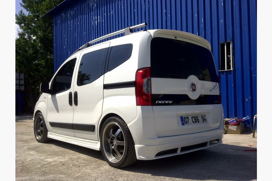 Fiat Fiorino/Qubo 2008–2024 Aizmugurējā bufera uzlika Emotion (krāsošanai) Foto 3