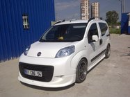 Citroen Nemo 2007–2017 Priekšējā bampera lūpas uzlika V2 (krāsošanai) foto 2