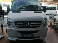 Mercedes Sprinter W906 2006–2018 Priekšējā bampera uzlika ar LED (2006-2013) foto 3