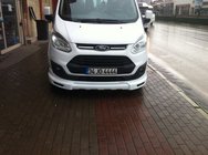Ford Custom 2013–2022 Priekšējā bufera lūpas spoilers (2013-2017, krāsošanai) foto 2