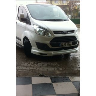Priekšējā bufera lūpas spoilers (2013-2017, krāsošanai) Ford Custom 2013–2022 foto 4