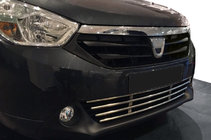 Renault Lodgy 2013–2022 Bampera restes (nerūsējošais tērauds) foto 1
