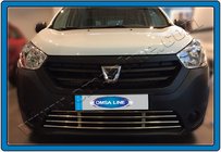 Renault Dokker 2013–2022 Bampera restes (nerūsējošais tērauds) foto 2