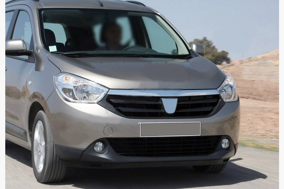 Dacia Dokker 2013–2022 Nerūsējošā tērauda līste virs radiatora režģa Image