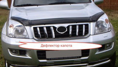 Toyota Land Cruiser Prado 120 2002–2009 Kapota deflektors (EGR) foto 1