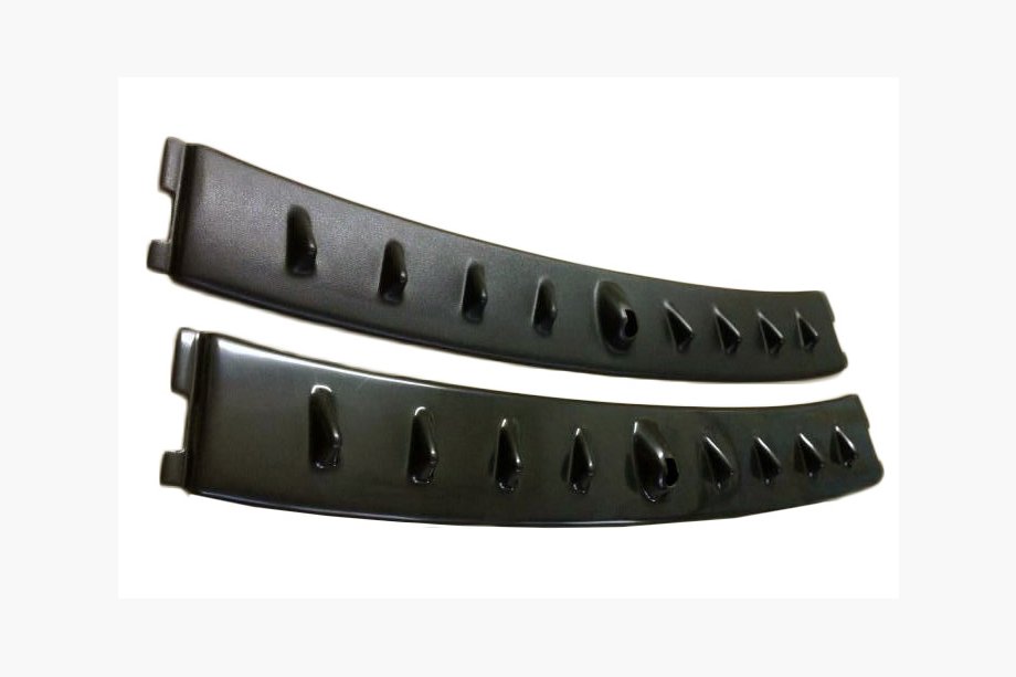 Mitsubishi Lancer 9 2004–2008 Aizmugurējais stikla spoileris Spikes (FLY, ABS plastmasa) Image