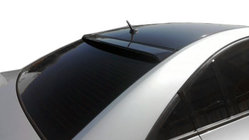 Hyundai Accent 2011–2017 Aizmugurējais loga deflektors (plastmasa) Krāsojams foto 1