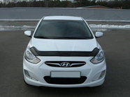 Hyundai Accent 2011–2017 Motora pārsega deflektors Fly foto 1