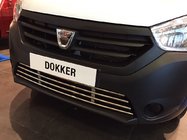 Dacia Dokker 2013–2022 Bampera restes (nerūsējošais tērauds) foto 4