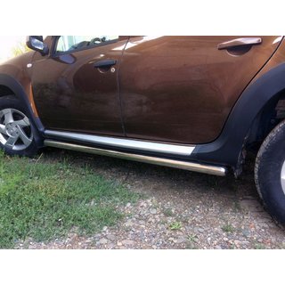 Sānu caurules (2 gab., nerūs. tērauds) Dacia Duster 2008–2018 foto 1
