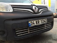 Renault Kangoo 2008–2020 Viengabala bufera reste (nerūsējošā tērauda) foto 3