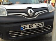 Renault Kangoo 2008–2020 Viengabala bufera reste (nerūsējošā tērauda) foto 7