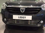 Renault Lodgy 2013–2022 Bampera restes (nerūsējošais tērauds) foto 5