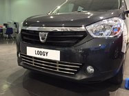 Renault Lodgy 2013–2022 Bampera restes (nerūsējošais tērauds) foto 6