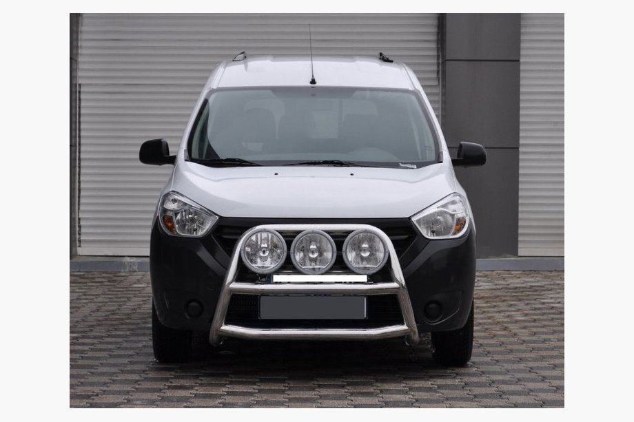 Renault Dokker 2013–2022 Bullbar WT022 (nerūsējošais tērauds) Image