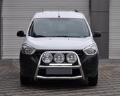 Renault Dokker 2013–2022 Bullbar WT022 (nerūsējošais tērauds) foto 1