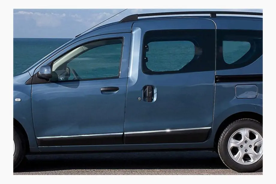 Renault Dokker 2013–2022 Durvju moldingi (4 gab., nerūsējošais tērauds) Image