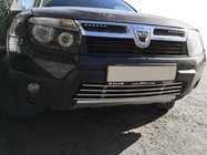 Renault Duster 2008–2017 Viengabala apakšējais režģis (nerūsējošais tērauds) foto 1