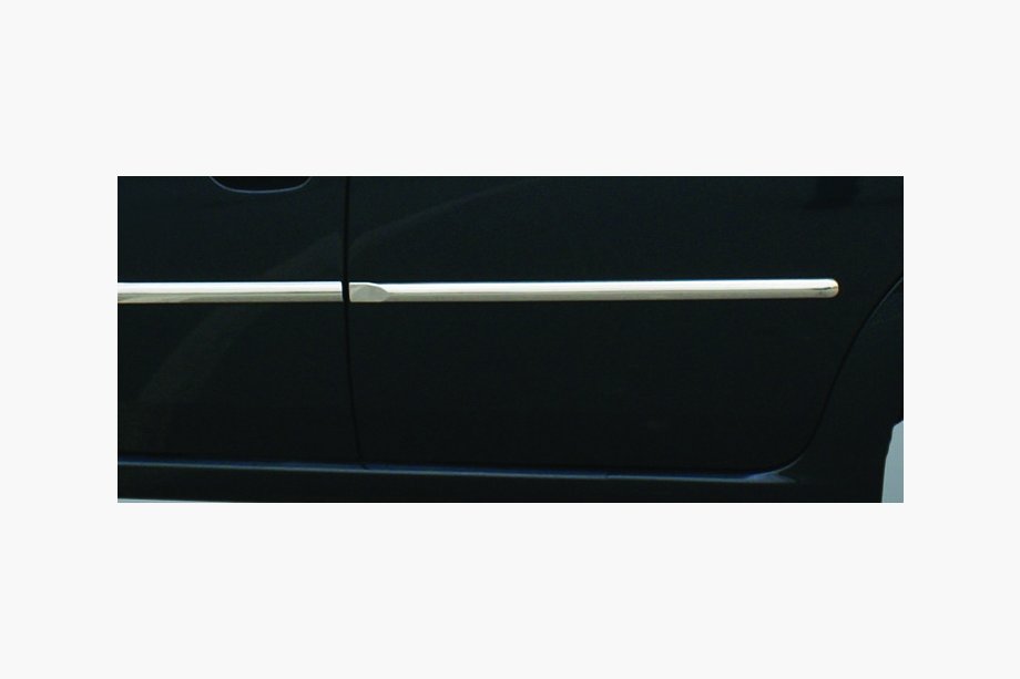 Renault Logan I 2008–2013 IZPĀRDOŠANA !!! Durvju moldingi (4 gab., nerūsējošais tērauds) Image
