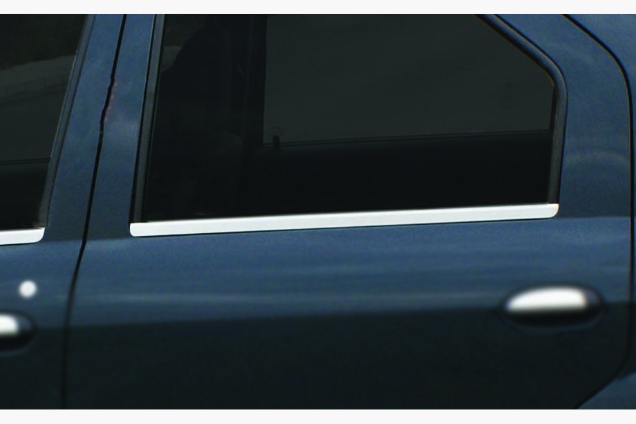Renault Logan I 2005–2008 (Carmos) Logu apmales (nerūsējošais tērauds) Image