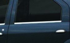 Renault Logan I 2005–2008 (Carmos) Logu apmales (nerūsējošais tērauds) foto 1