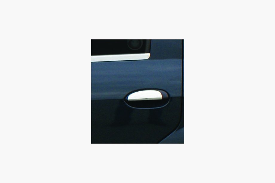 Dacia Logan I 2008–2012 Durvju rokturu uzlikas (4 gab., nerūs.) OmsaLine – itāļu nerūsējošais tērauds Foto 2