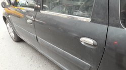 Renault Logan MCV 2005–2013 Durvju rokturu uzlikas (4 gab., nerūs.) OmsaLine – itāļu nerūsējošais tērauds foto 2