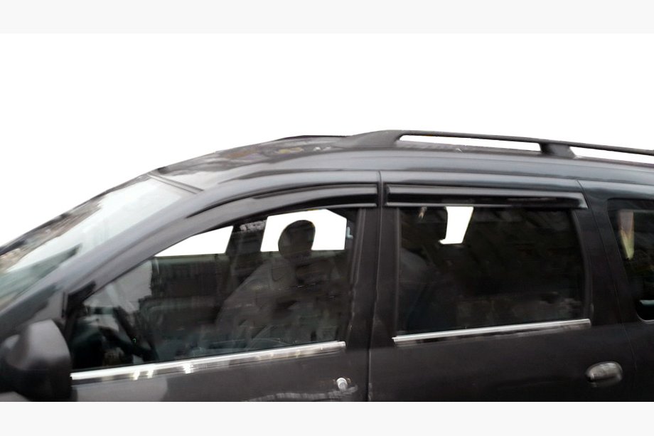 Dacia Logan MCV 2004–2014 Logu vēja deflektori (2 gab., Perflex Sport, nocenoti) Image