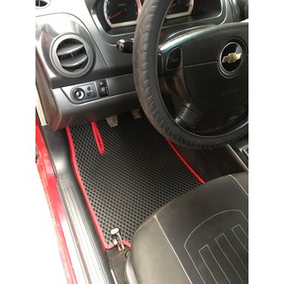 EVA auto paklājiņi (melni) Chevrolet Aveo T200 2002–2008 foto 1