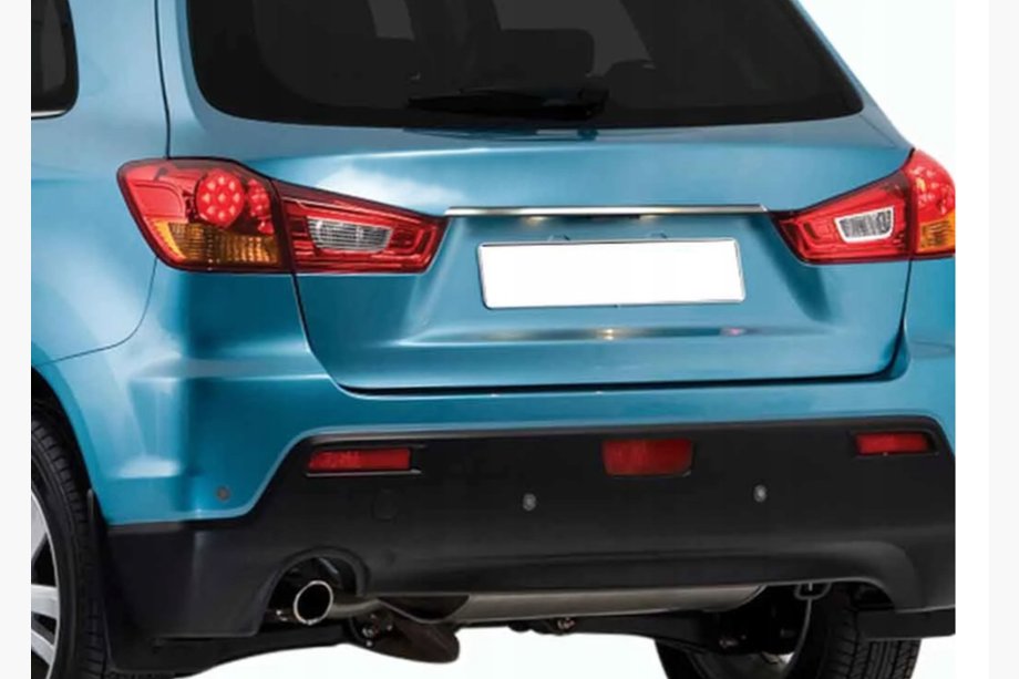 Mitsubishi ASX 2010–2023 Hroma līste virs numura zīmes (nerūsējošais tērauds) Image