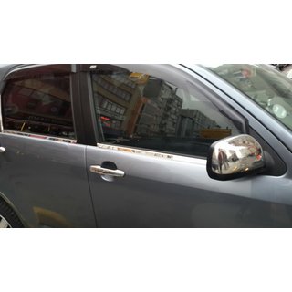 Spoguļu uzlikas (2 gab., nerūsējošais tērauds) Daihatsu Terios 2006–2017 foto 4