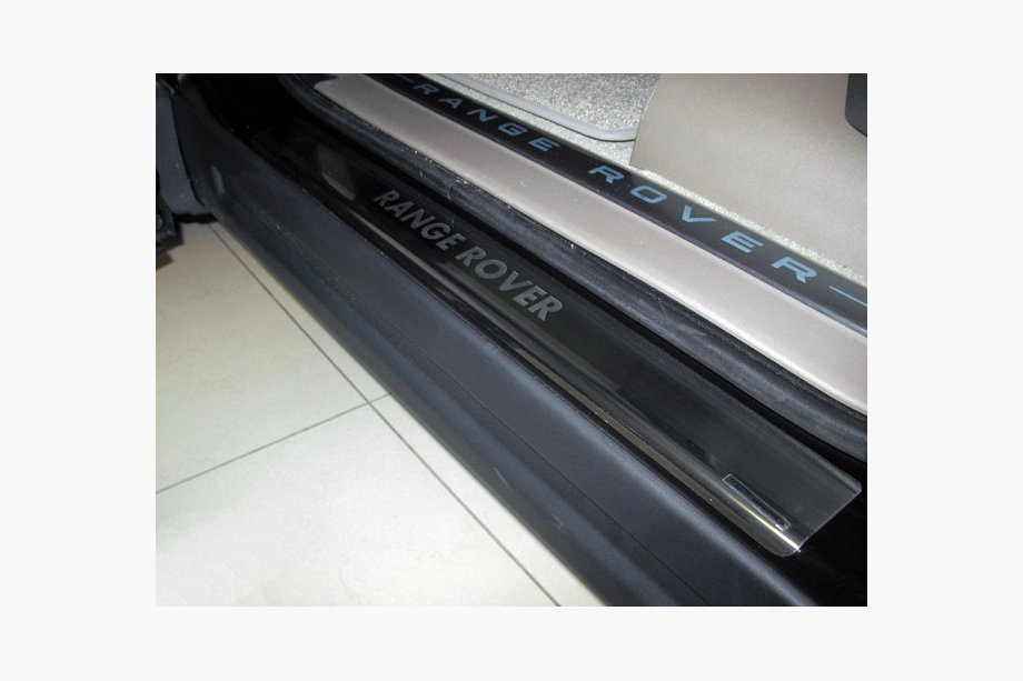 Range Rover Sport 2005–2013 Natanika Premium sliekšņu uzlikas (4 gab., nerūsējošais tērauds) Image