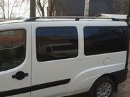 Fiat Doblo I 2005–2010 IZPĀRDOŠANA!!! Jumta reliņi pelēks metāliskais Standarta bāze foto 4