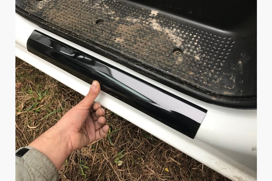 Nissan Primastar 2002–2014 ABS sliekšņu uzlikas (2 gab., DDU) Spīdīgs Foto 3