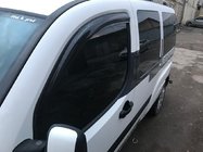 Fiat Doblo I 2005–2010 Logu vēja deflektori (2 gab., DDU) foto 3