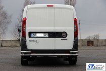 Opel Combo 2012–2018 Aizmugures aizsargloks AK005/2 – dubultais (nerūsējošais tērauds) foto 6