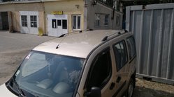 Fiat Doblo I 2001–2005 Hromēti jumta reliņi Plastmasas stiprinājuma kājas foto 10
