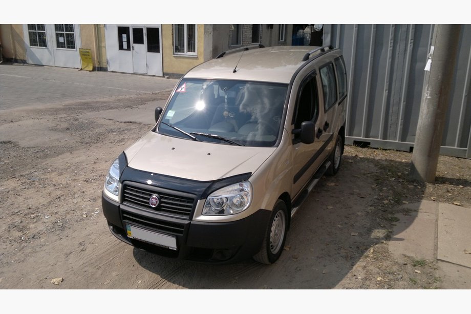 Fiat Doblo I 2005–2010 Hromēti jumta reliņi Foto 14