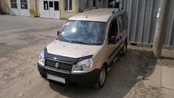 Fiat Doblo I 2001–2005 Hromēti jumta reliņi Plastmasas stiprinājuma kājas foto 11