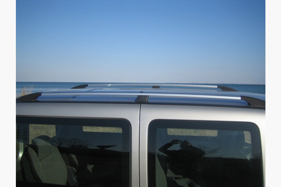 Fiat Doblo I 2005–2010 Hromēti jumta reliņi Foto 15