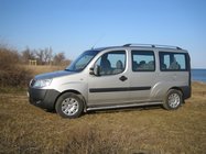 Fiat Doblo I 2001–2005 Hromēti jumta reliņi Plastmasas stiprinājuma kājas foto 15