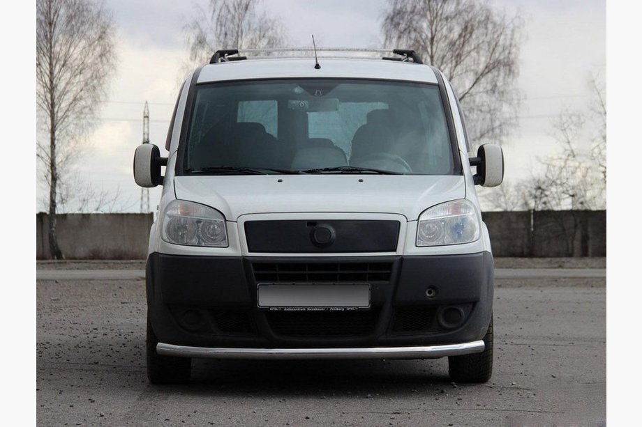Fiat Doblo I 2005–2010 Priekšējais aizsargstienis ST008 (2 gab., nerūs. tērauds) Image