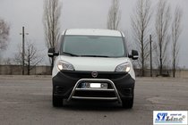 Fiat Doblo II 2010–2022 Bullbar WT022 (nerūsējošais tērauds) 51 mm foto 2