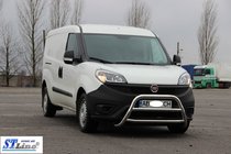 Fiat Doblo II 2010–2022 Bullbar WT022 (nerūsējošais tērauds) 51 mm foto 3