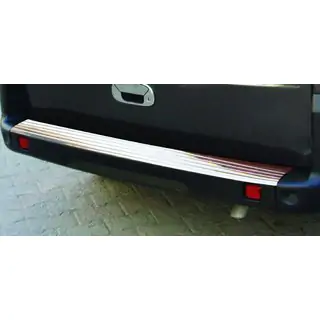 Aizmugurējā bufera uzlikas OmsaLine (nerūsējošais tērauds) Fiat Doblo I 2001–2005 foto 2