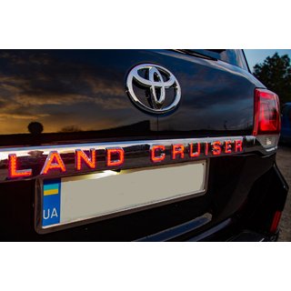 LED līste virs numurzīmes (2016+) Toyota Land Cruiser 200 2007–2021 foto 1